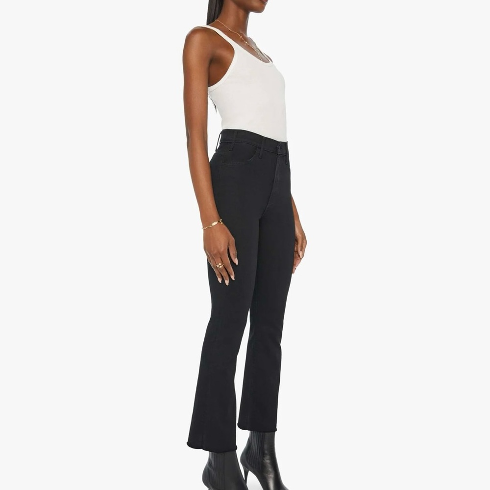 Jeans- MOTHER Hustler Ankle Fray Jeans, designer brand